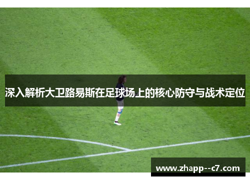 深入解析大卫路易斯在足球场上的核心防守与战术定位