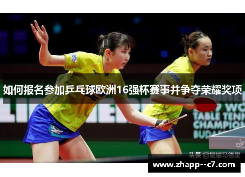 如何报名参加乒乓球欧洲16强杯赛事并争夺荣耀奖项